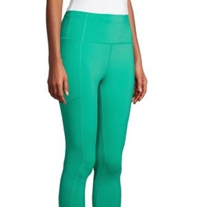 Avia green workout leggings with pockets